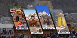 Char Dham Yatra 2026 temples Kedarnath Badrinath Gangotri Yamunotri pilgrimage Uttarakhand