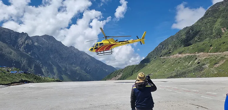 Chardham helicopter booking 2026 update cover image showing revised schedule for Kedarnath Badrinath pilgrimage travel