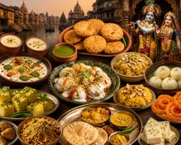 what to eat in mathura vrindavan,