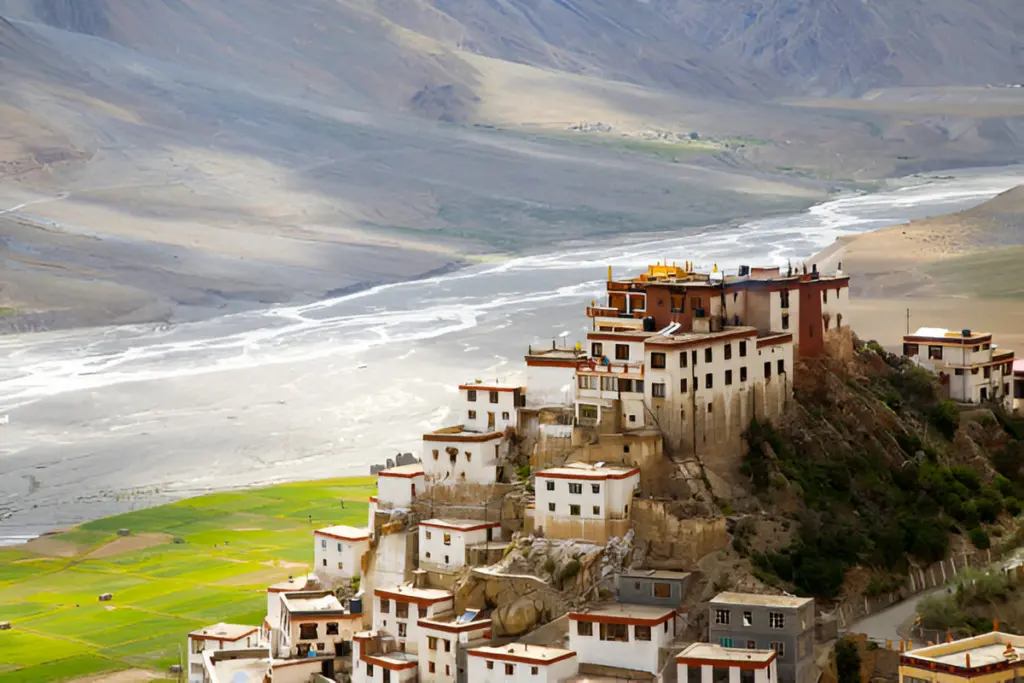 Hidden gems in Spiti Valley with dramatic Himalayan mountains and remote villages in Himachal Pradesh